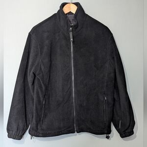 North End Vintag All Climate Wear Ezem System Women's Jacket Black Fleece Zip-Up